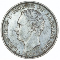 Portugal D. Luís I 500 Reis 1871